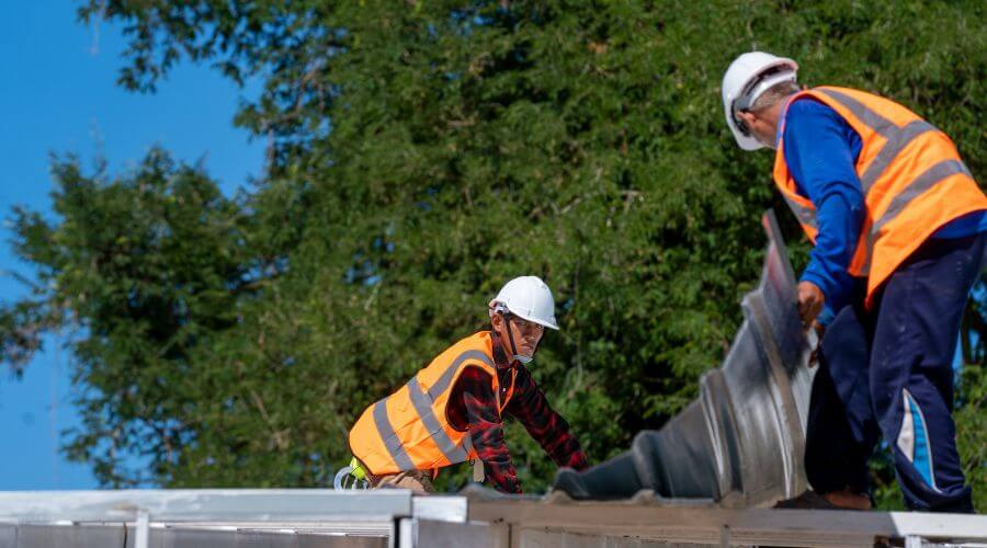 Roof replacement in Crooks, SD